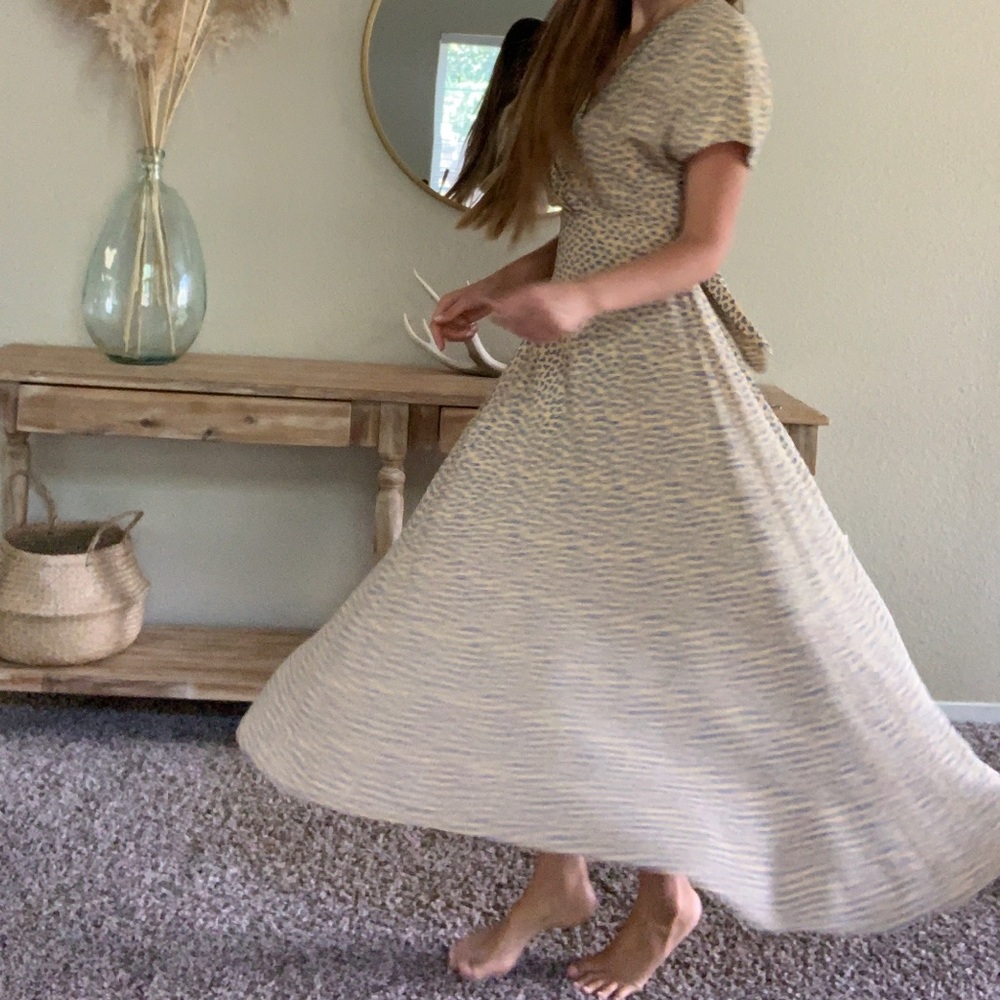Donna Ricco yellow maxi dress - Picture 6 of 8